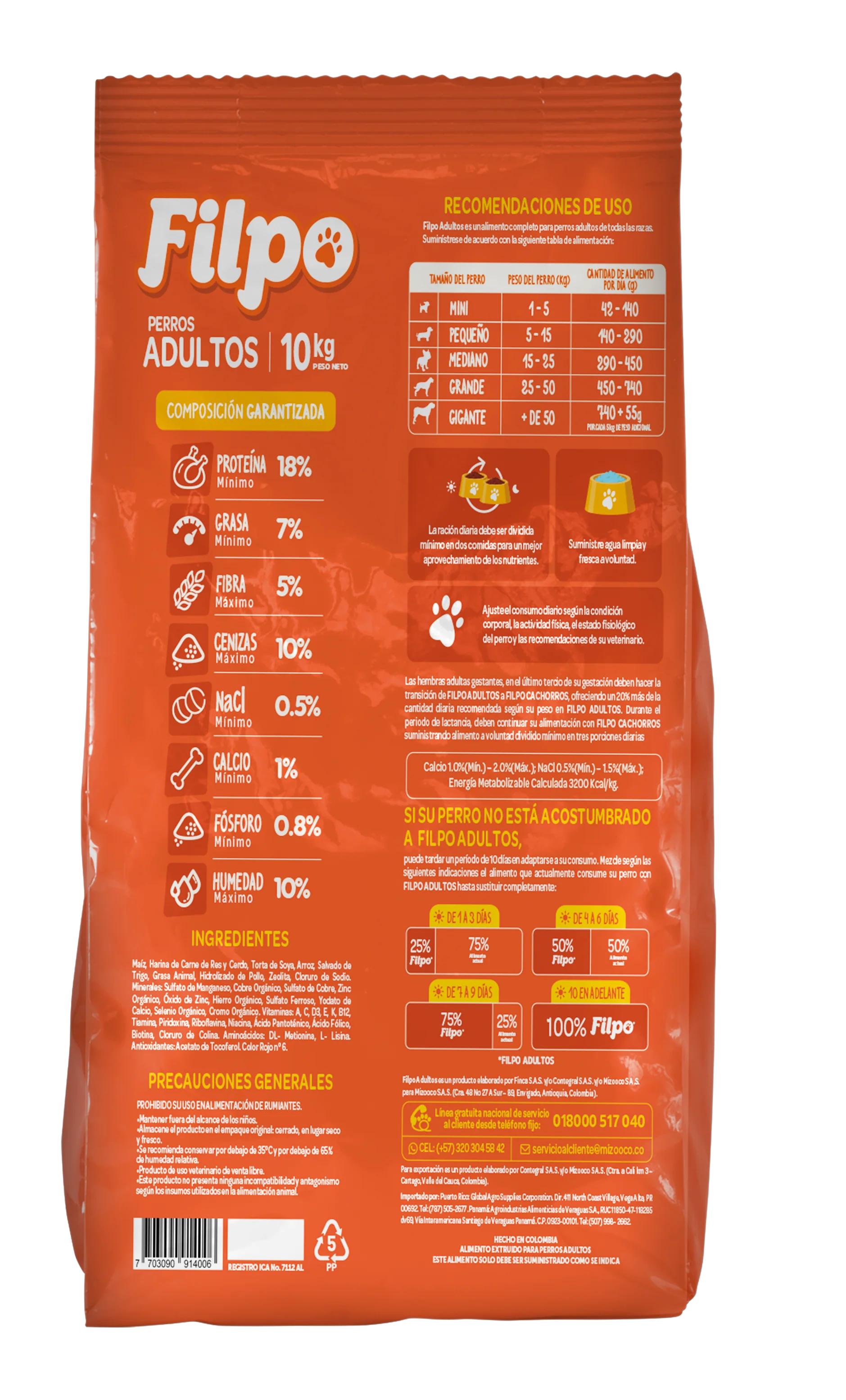 Alimento Para Perro Filpo Adulto x 10 Kg - Image 2