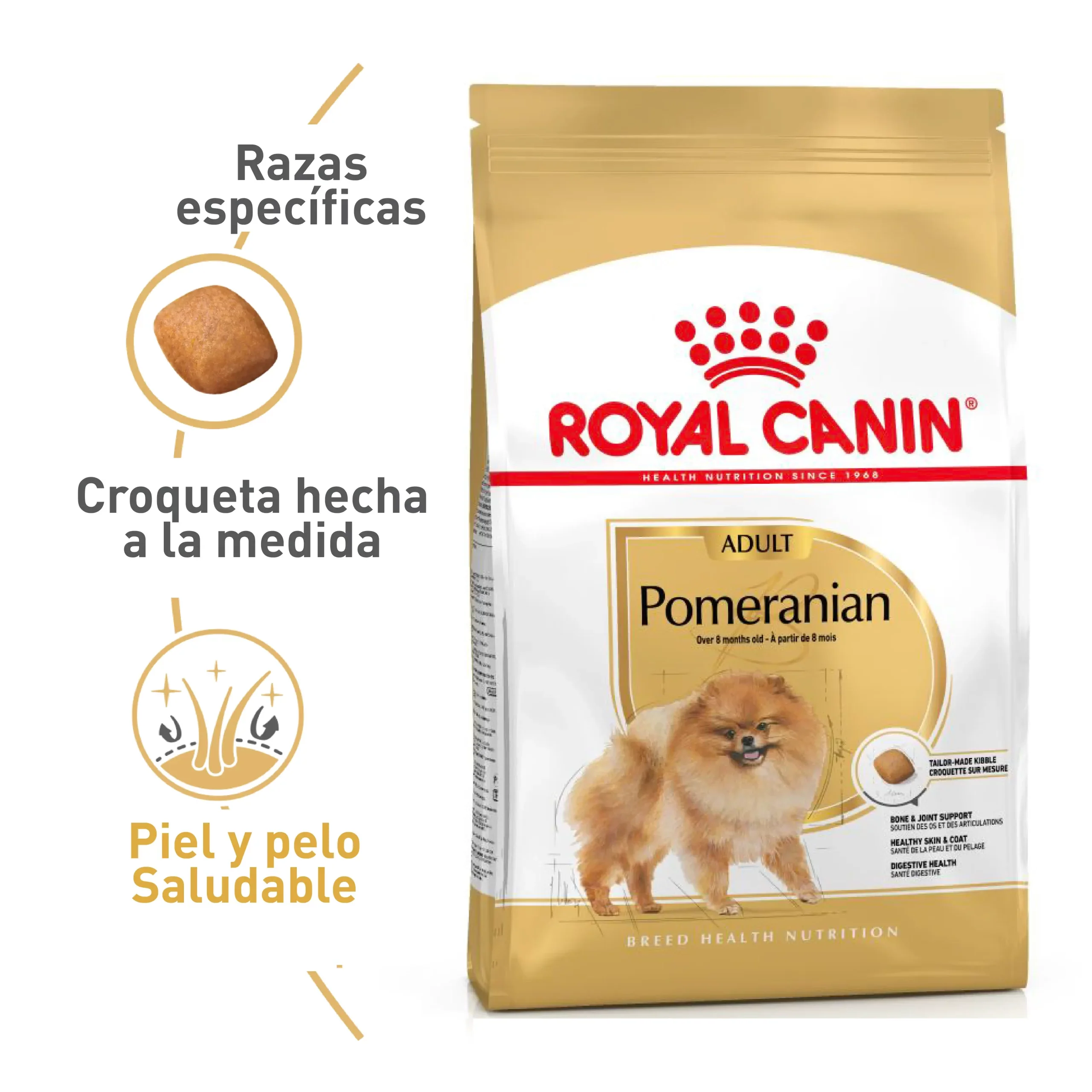 Comida Para Perro Royal Canin Bhn Pomerania Adulto
