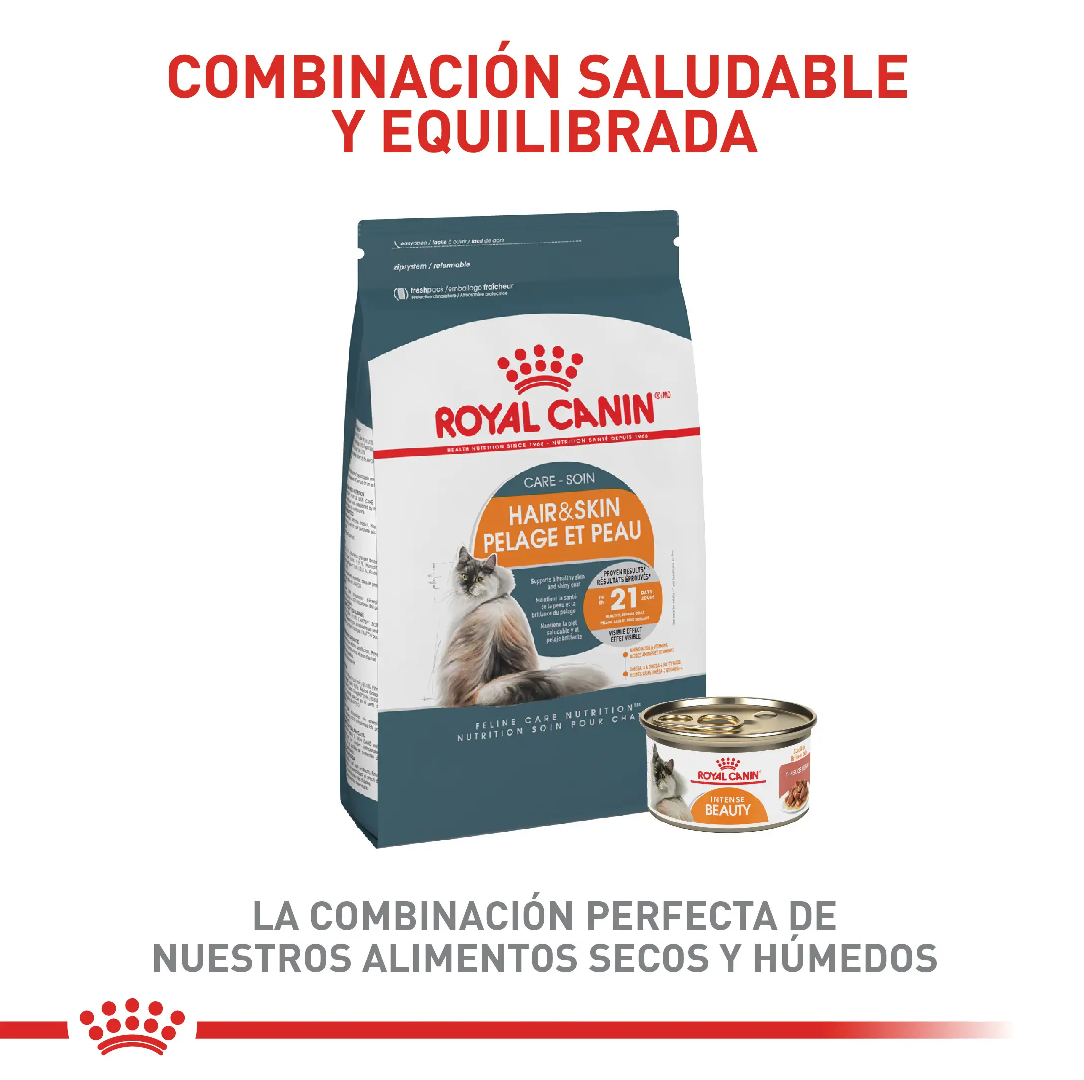 Alimento Royal Canin Fcn Hair And Skin Care 2 Kg - Image 4