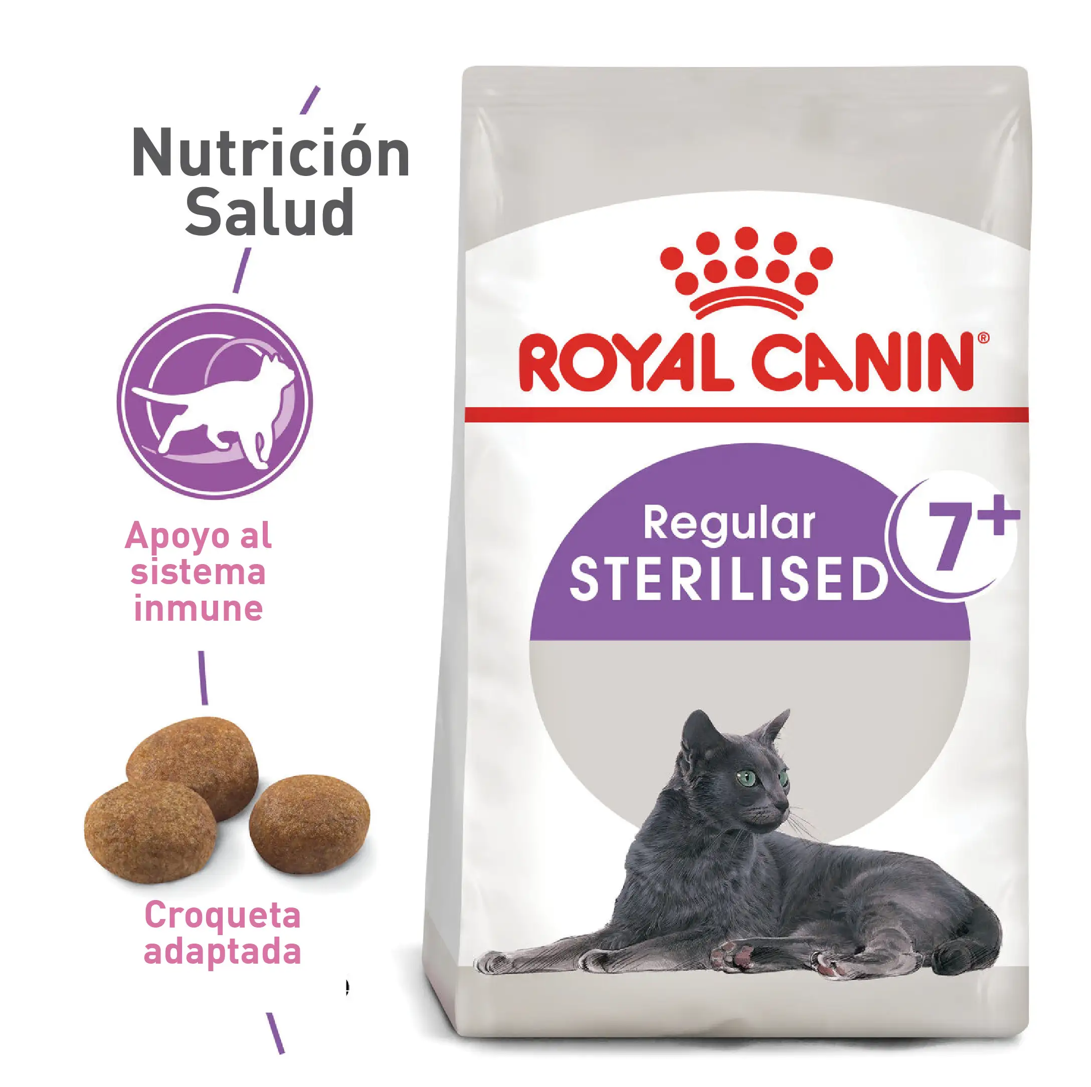 Comida Para Gato Royal Canin Fhn Esterilizado 7+ 1.5Kg