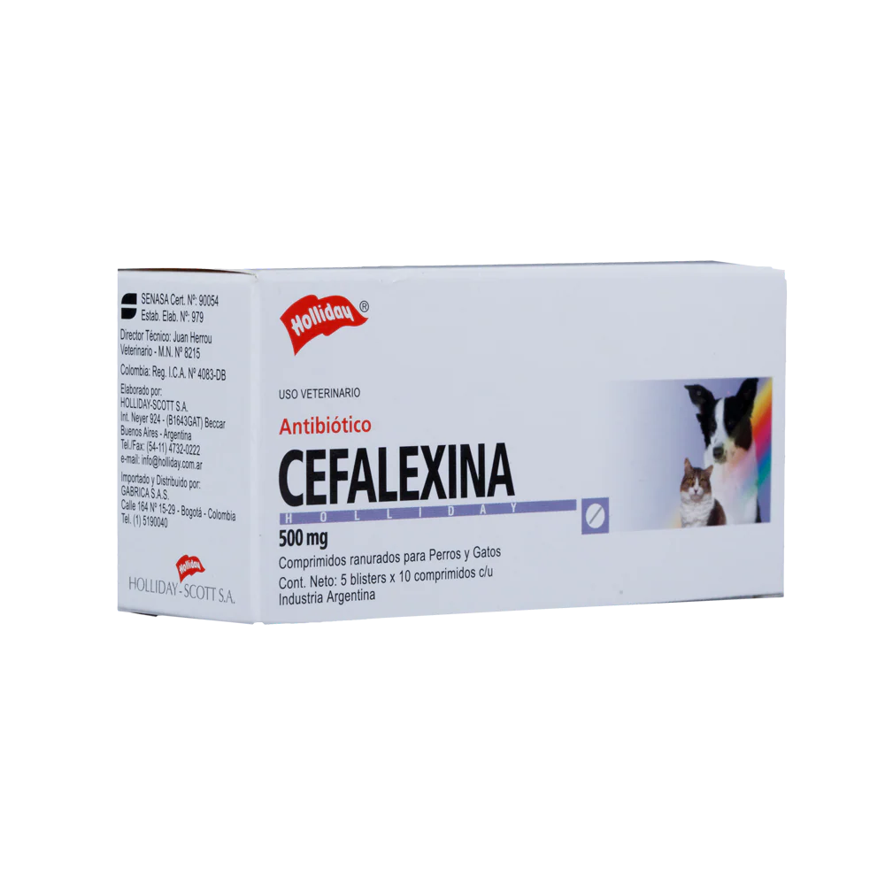 Cefalexina Antibiótico 500Mg 50 Tabletas - Image 3