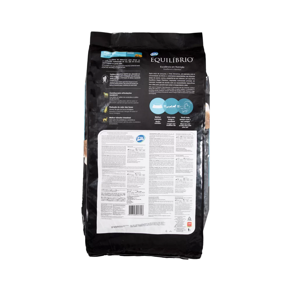 Comida Para Perro Equilibrio Filhote Razas Grandes 15Kg - Image 2