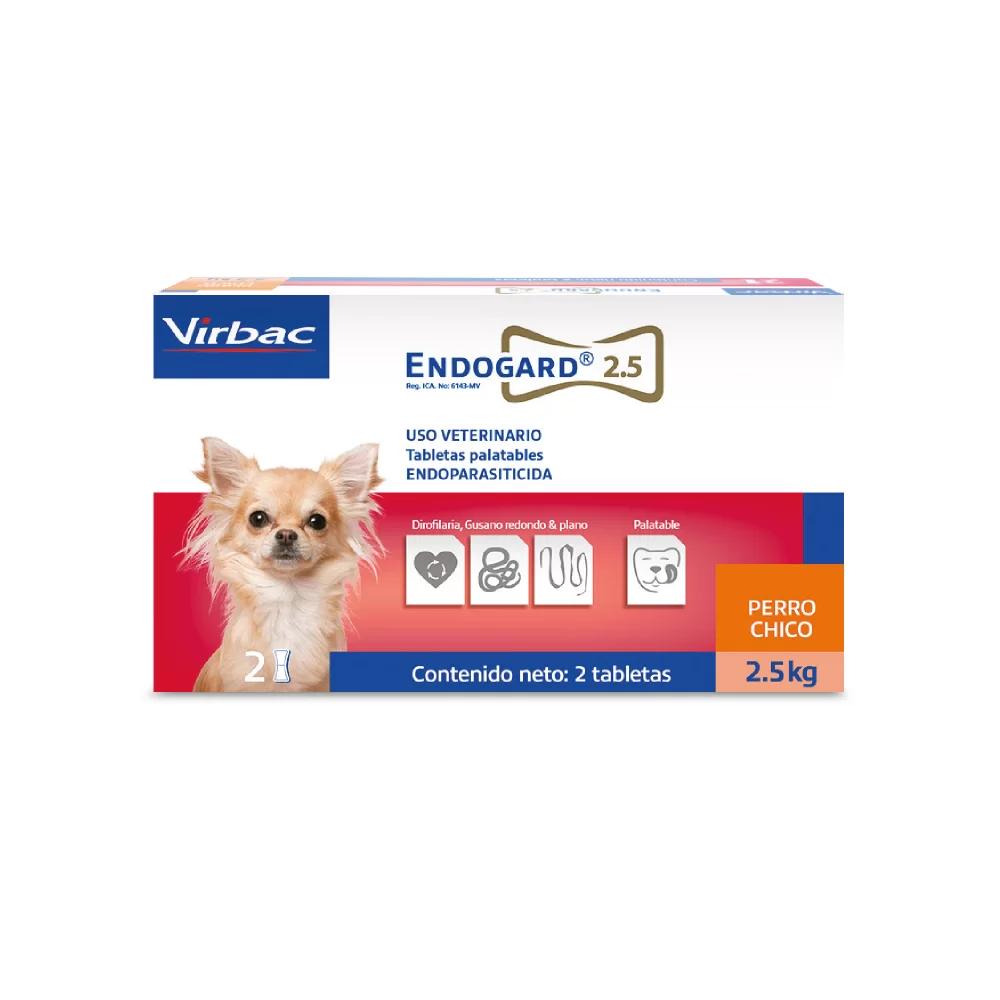 Endogard 2.5 X 2 Tabletas