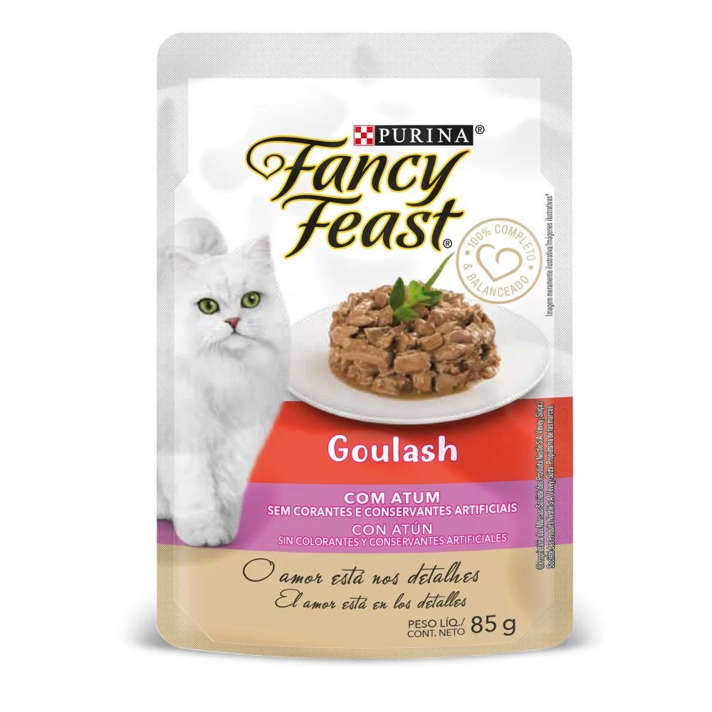 Comida Húmeda Fancy Feast Goulash Atún X 85 GR