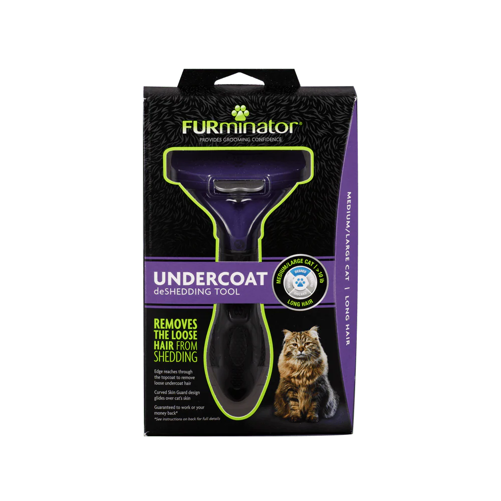 Furminator Desalanador Gato Grande Pelo Largo
