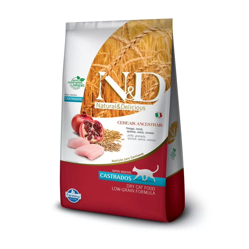 Comida Para Gato Nd Ancestral Feline Frango Castrado