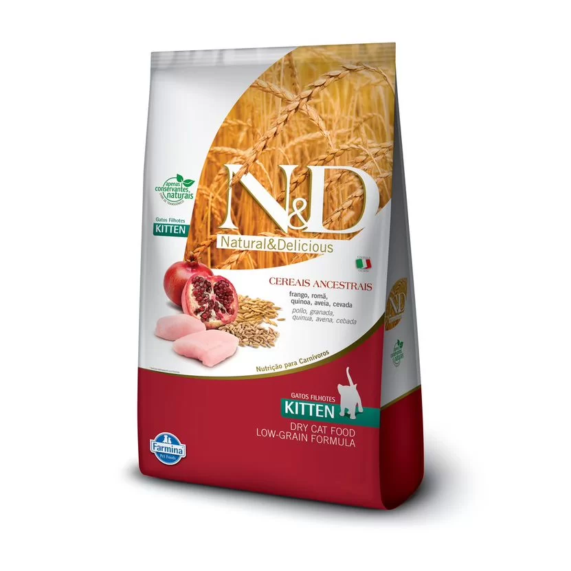 Comida Para Gato Nd Ancestral Feline Frango Kitten x 400 GR