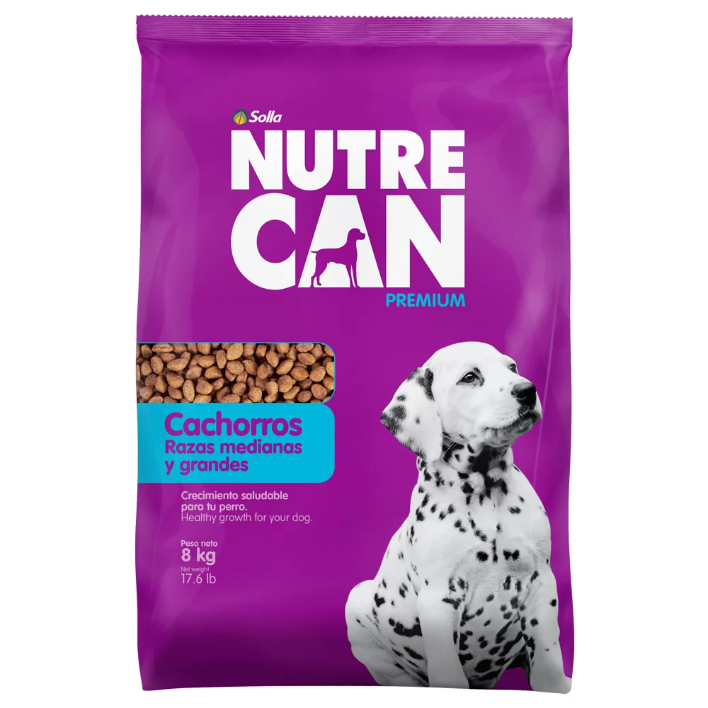 Comida Para Perro Nutrecan Cachorros Raza Mediana Y Grande