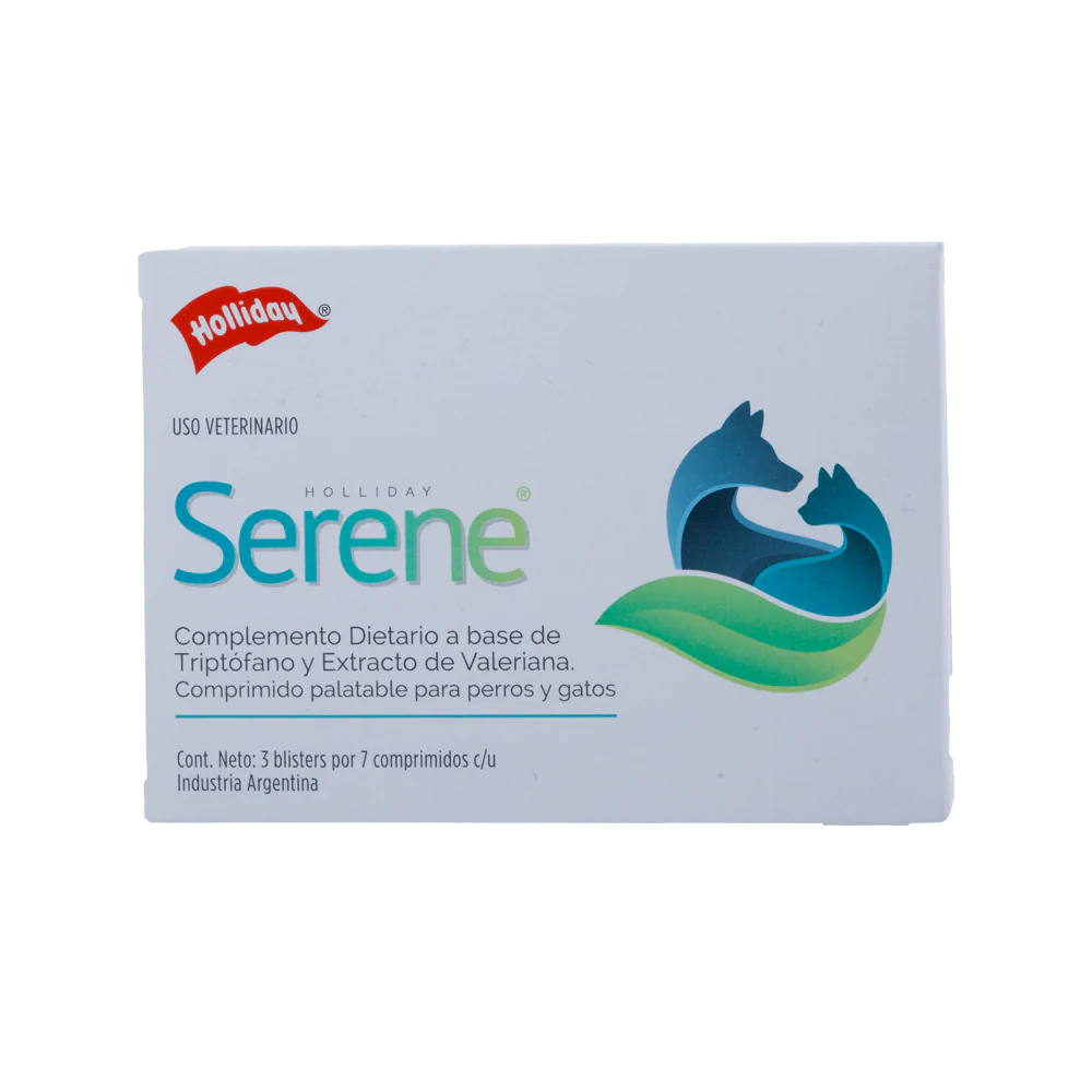 Biomodulador Serene para Perros y Gatos  21 comprimidos