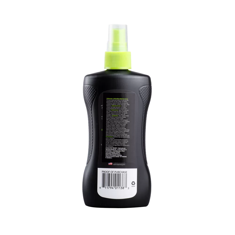 Shampoo para Perro Furminator baño seco 251ML - Image 2