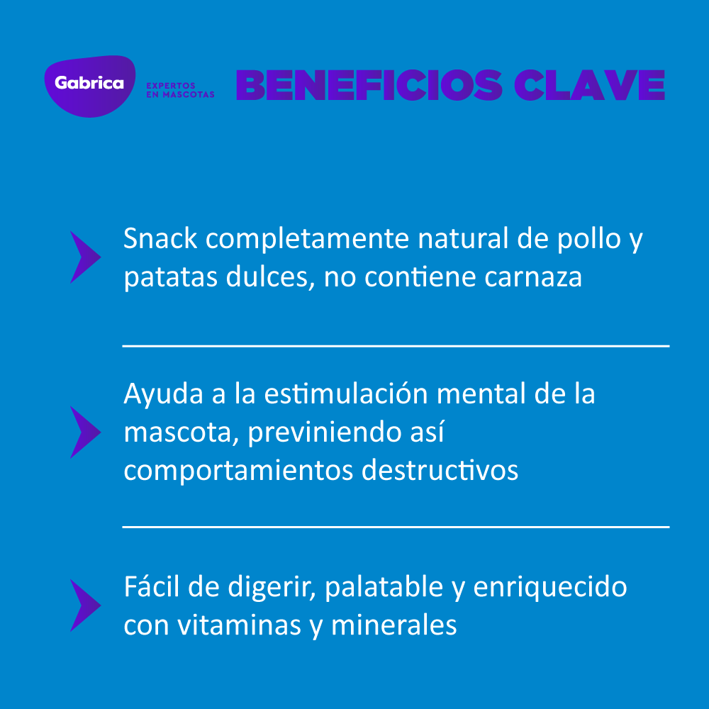 Snack para perros pequeños Smartbones Sweet Potato 3 Und - Image 3