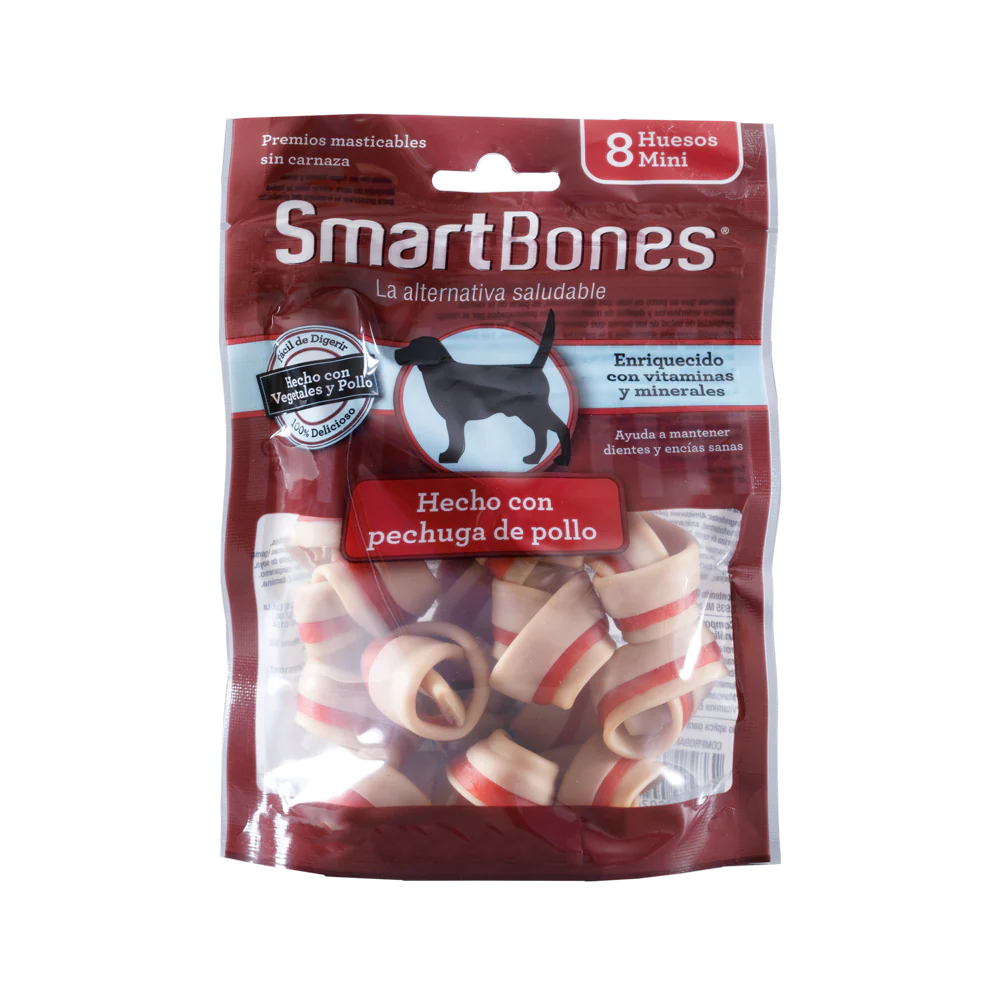 Snack para perros pequeños Smartbones Pollo