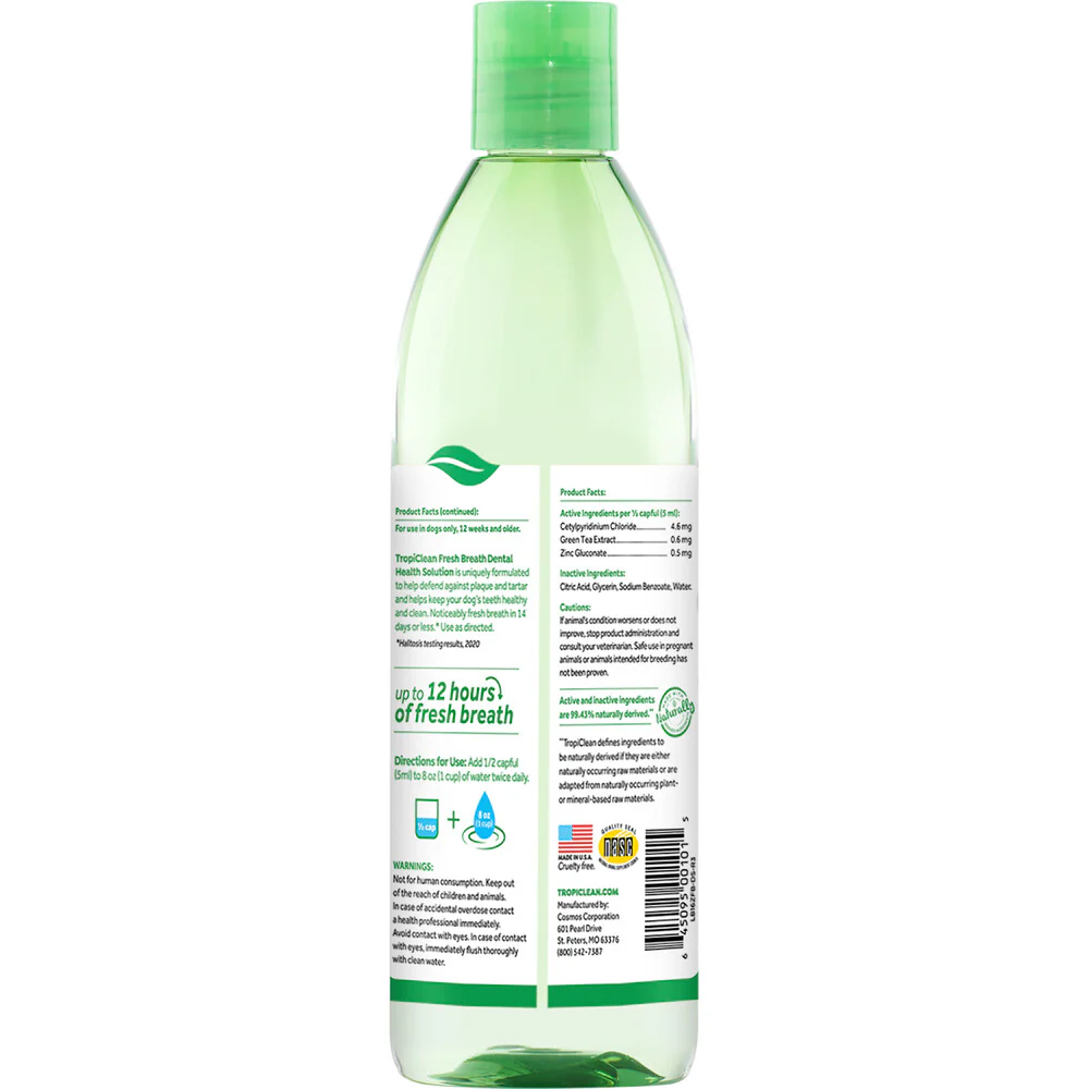 Tropiclean Aditivo Para Agua Perros 16 Oz - Image 2