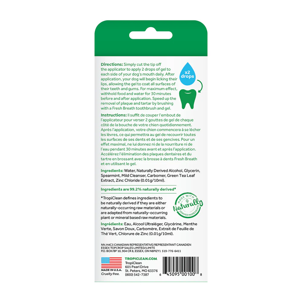 Tropiclean Gel 4OZ - Image 2